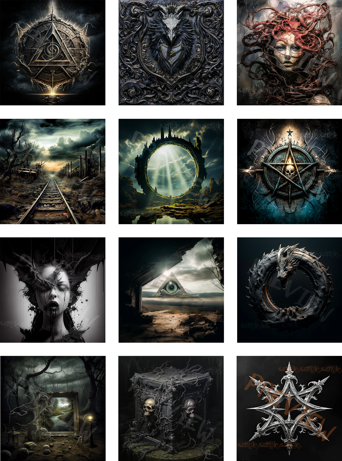 Available Album Art - Unlimited Exclusive Commercial License