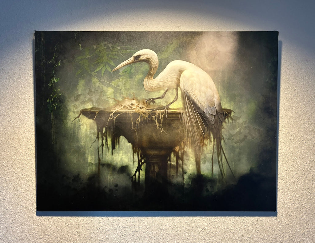 MASTER OF THE MANGROVE 12" X 16" Metal Print