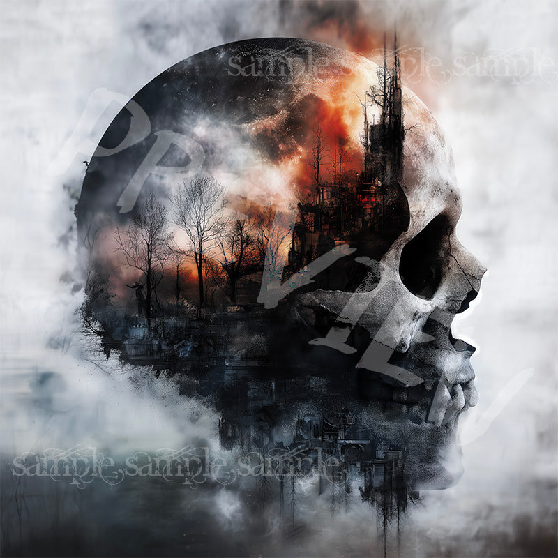 Album Art -  Fire in Skull